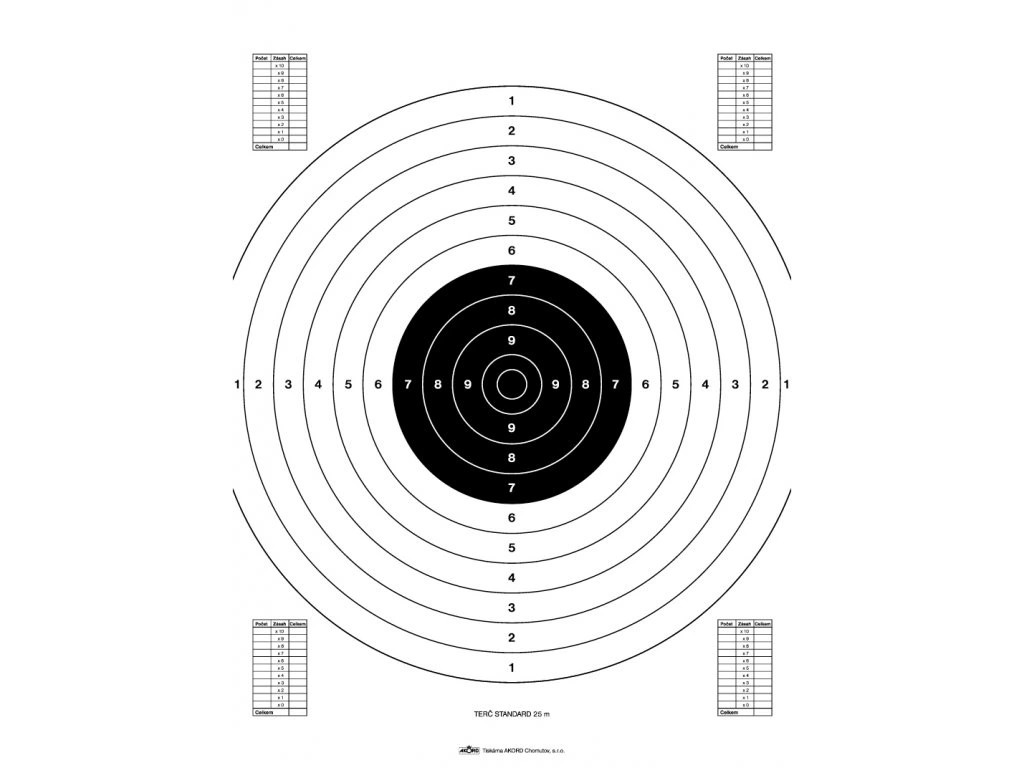 foto Pistolov� ter� 50/20 z��en�, 1/0, 480x650